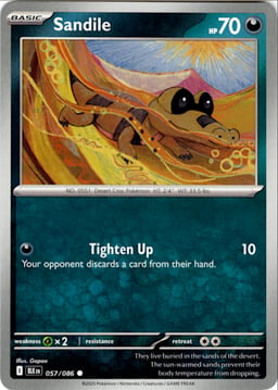 2025 Sandile #57 Black Bolt