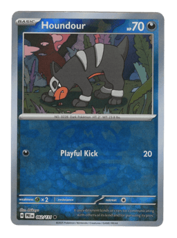 2025 Houndour  (Master Ball) #62 Prismatic Evolutions