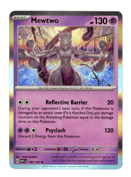 2023 Mewtwo #150 151