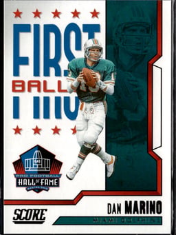 2023 Dan Marino #10 Score First Ball