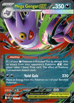 2026 Mega Gengar ex #125 Ascended Heroes