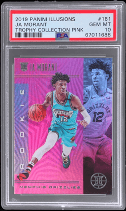 2019 Panini Illusions Trophy Collection Pink Ja Morant #161 PSA 10