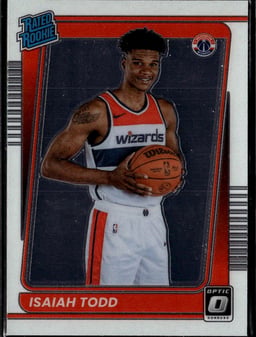 2021 Isaiah Todd #187 Donruss Optic