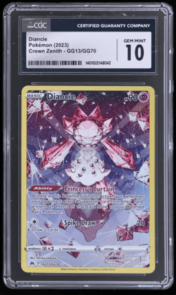 2023 Pokemon Sword and Shield Crown Zenith Galarian Gallery Diancie #GG13 CGC 10