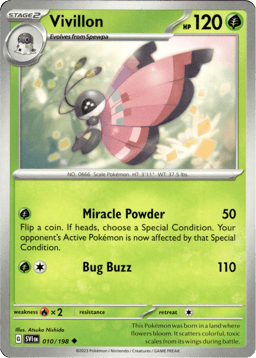 2023 Vivillon #10 Scarlet & Violet