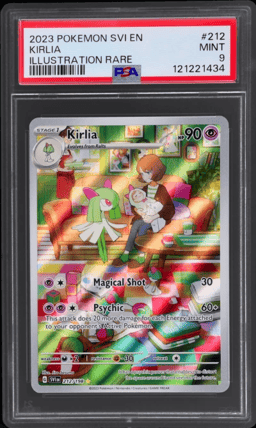 2023 Pokemon Scarlet and Violet Illustration Rare Kirlia #212 PSA 9