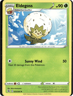 2021 Eldegoss #25 Fusion Strike