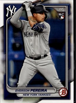 2024 Everson Pereira #93 Bowman