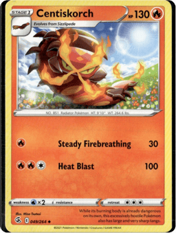 2021 Centiskorch #49 Fusion Strike