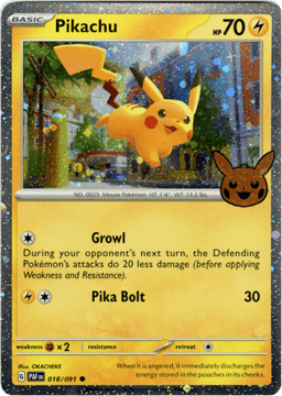 2020 Pikachu #018/091 Miscellaneous Cards & Products