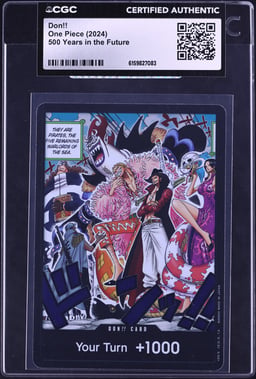 2024 One Piece 500 Years In The Future Don!! CGC AUTH