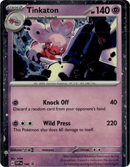 2023 Tinkaton #140 Scarlet & Violet Black Star Promos