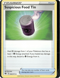 2020 Suspicious Food Tin #66 Champion's Path
