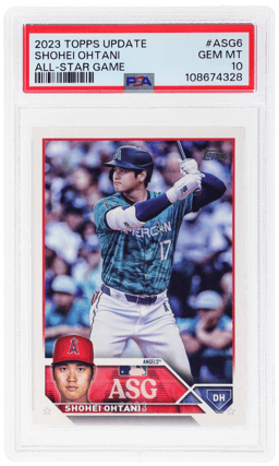 2023 Topps Update All-Star Game Shohei Ohtani #ASG-6 PSA 10