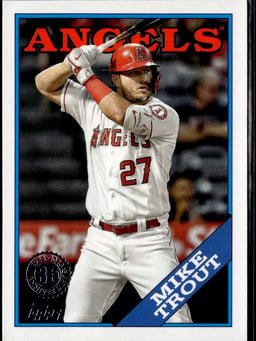 2023 Mike Trout #2T88-27 Topps Series 2 1988 35th Anniversary