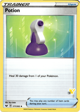 2020 Potion (#18 Pikachu Stamped) #177/202 Miscellaneous Cards & Products