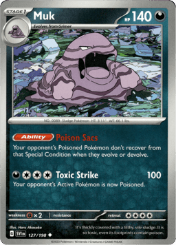 2023 Muk #127 Scarlet & Violet