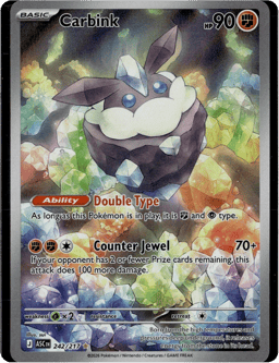 2026 Carbink #242 Ascended Heroes