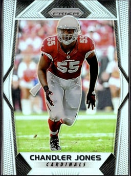 2017 Chandler Jones #45 Prizm