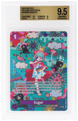2026 One Piece the Azure Sea's Seven Special Alternate Art Sugar #OP10065 BGS 9.5