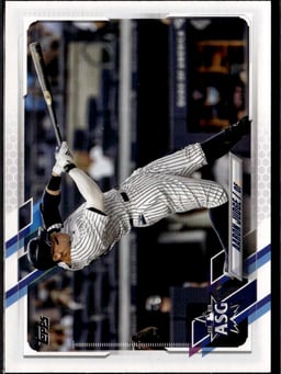 2021 Aaron Judge #ASG-28 MLB All-Star Game Creds