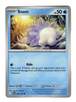 2025 Snom #42 Mega Evolution