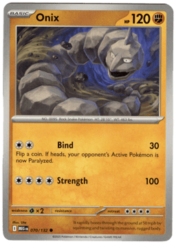 2025 Onix #70 Mega Evolution