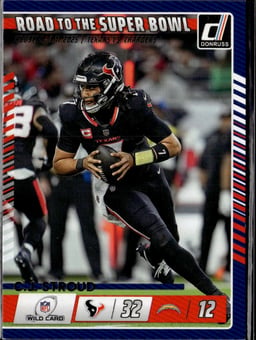 2025 C.J. Stroud #1 Donruss Road to the Super Bowl