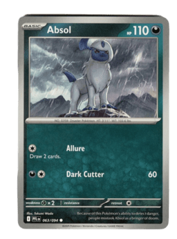 2025 Absol #63 Phantasmal Flames