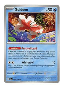2025 Goldeen #20 Prismatic Evolutions