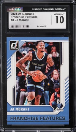 2024 Donruss Franchise Features Ja Morant #8 CGC 10 GEM MINT