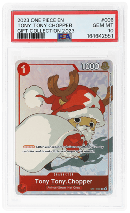 2023 One Piece Gift Collection Tony Tony Chopper #ST01006 PSA 10