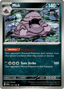 2023 Muk #127 Scarlet & Violet