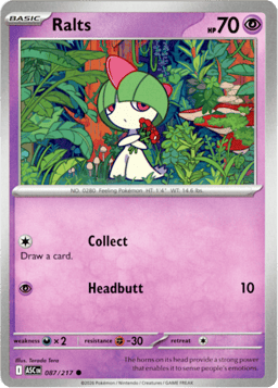 2026 Ralts #87 Ascended Heroes