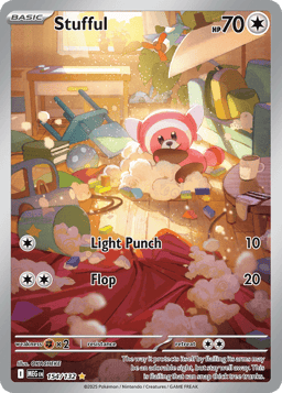 2025 Stufful #154 Mega Evolution