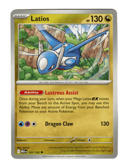 2025 Latios #101 Mega Evolution