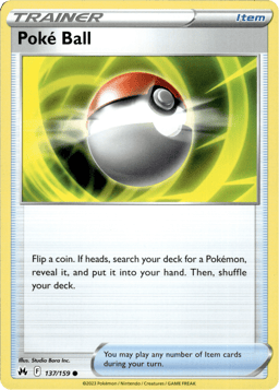 2023 Poké Ball #137 Crown Zenith