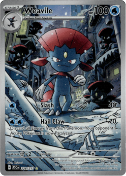 2026 Weavile #228 Ascended Heroes