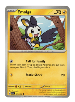 2025 Emolga #29 Black Bolt