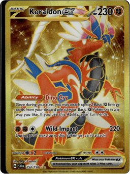 2023 Koraidon ex #254 Scarlet & Violet