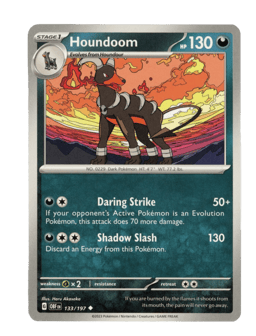 2023 Houndoom #133 Obsidian Flames