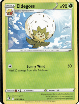 2021 Eldegoss #25 Fusion Strike