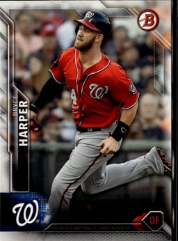 2016 Bryce Harper #100 Bowman