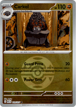 2026 Carkol (Ball Reverse Holofoil) #119 Ascended Heroes