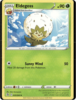 2021 Eldegoss #25 Fusion Strike