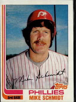 1982 Mike Schmidt #100 Baseball