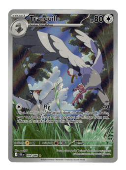2025 Tranquill #149 Black Bolt