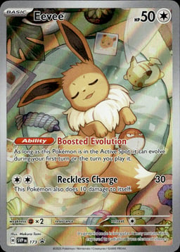 2023 Eevee #173 Scarlet & Violet Black Star Promos