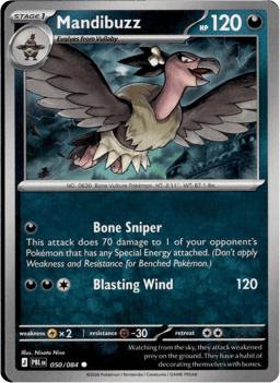 2026 Mandibuzz #50 Pitch Black