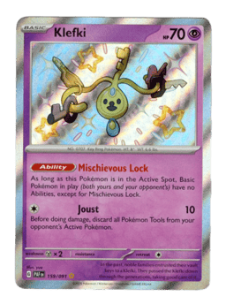 2024 Klefki #159 Paldean Fates